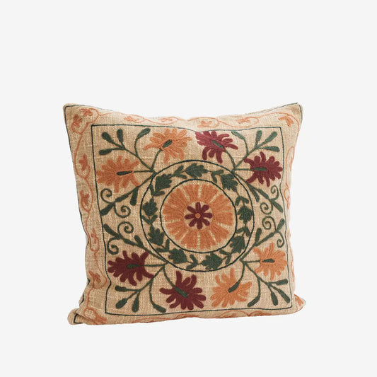 Suzani embroidered cushion