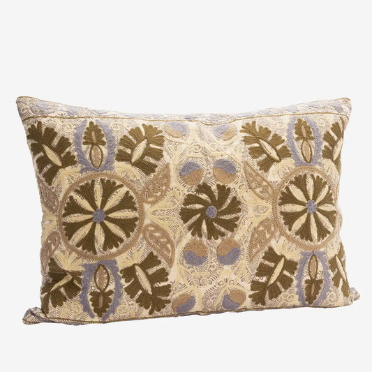 Suzani embroidered cushion