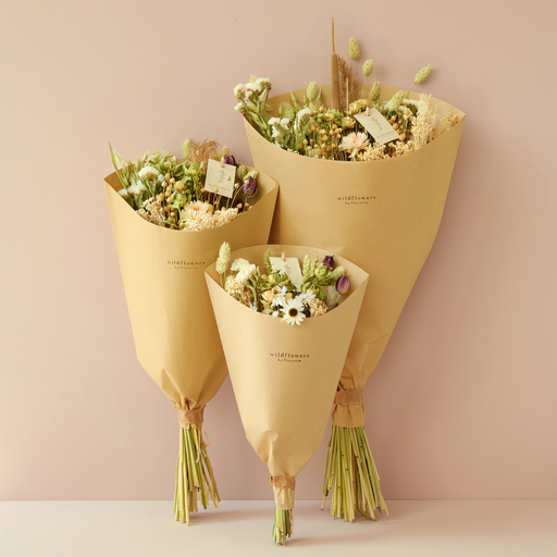 Dried Flowers - Field Bouquet - Natural: Small