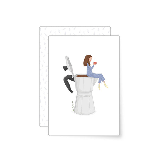 Coffee love | postcard: Without envelope