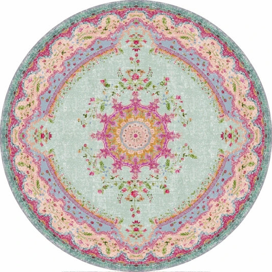 Buitenvloerkleed rond 160o