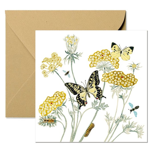 Greeting card - Wild carrot