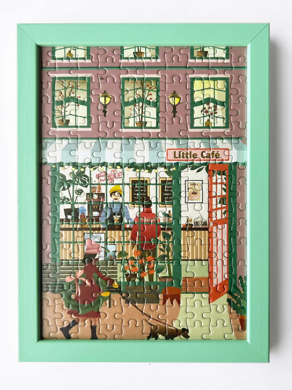 LITTLE CAFE - JIGSAW PUZZLE - with 150 pieces