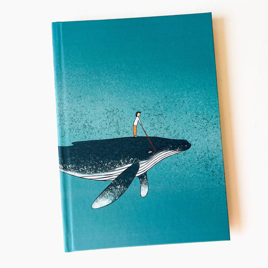 Notebook Whale A5: Lines