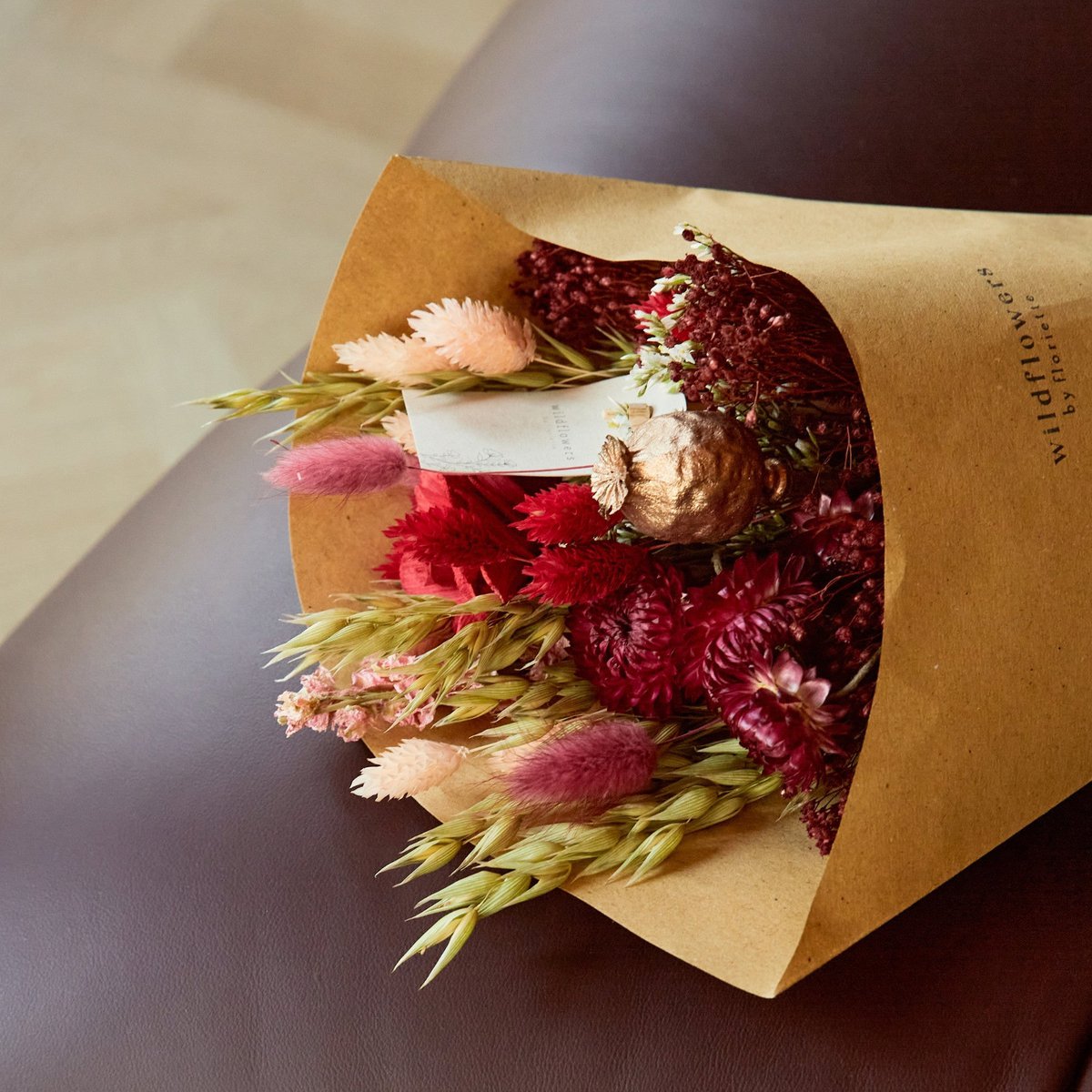 Dried Flowers - Field bouquet - Red Allure - klein