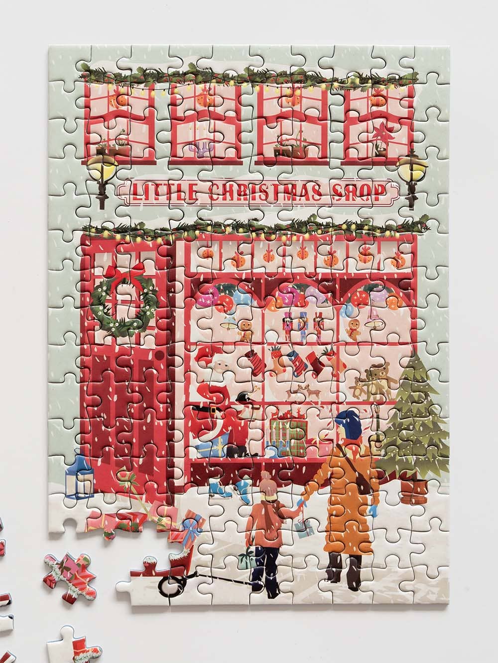 LITTLE CHRISTMAS SHOP - JIGSAW PUZZLE - with 150 pieces