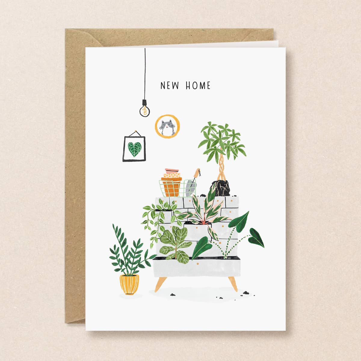 Repotting New Home Greeting Card: Dutch