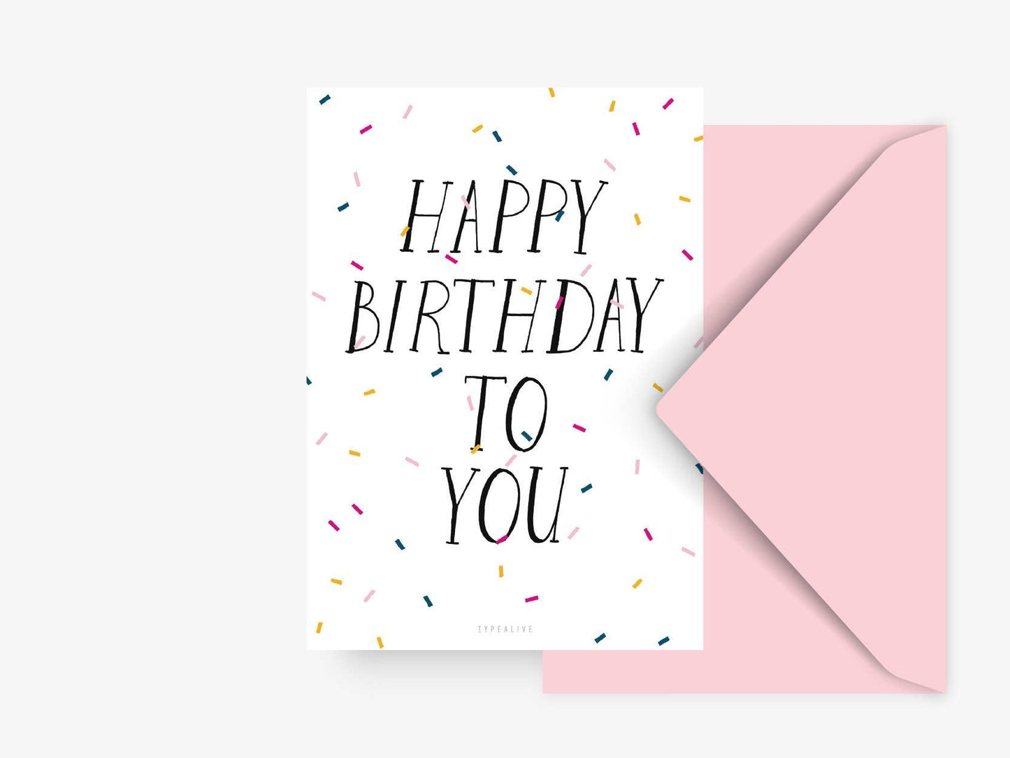 Postcard/Happy Birthday