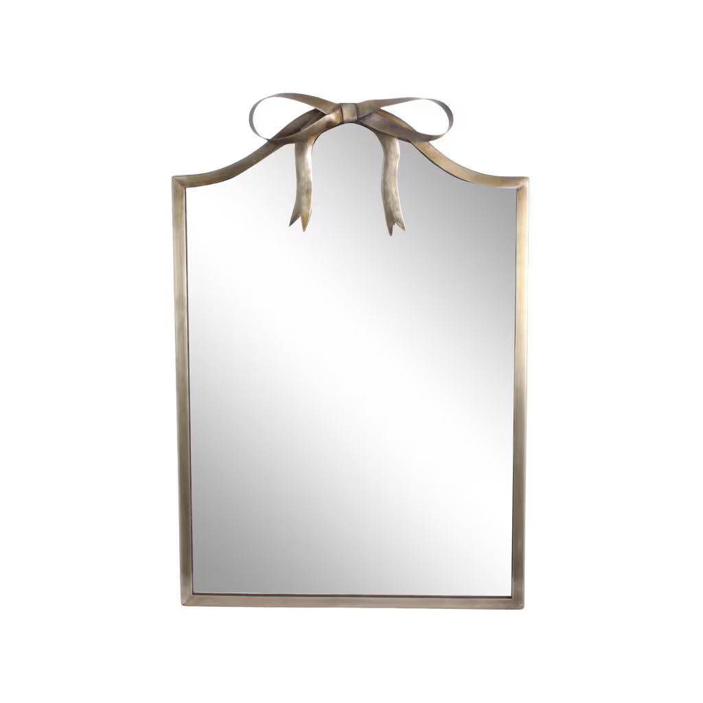 Mirror Bow Antique Brass