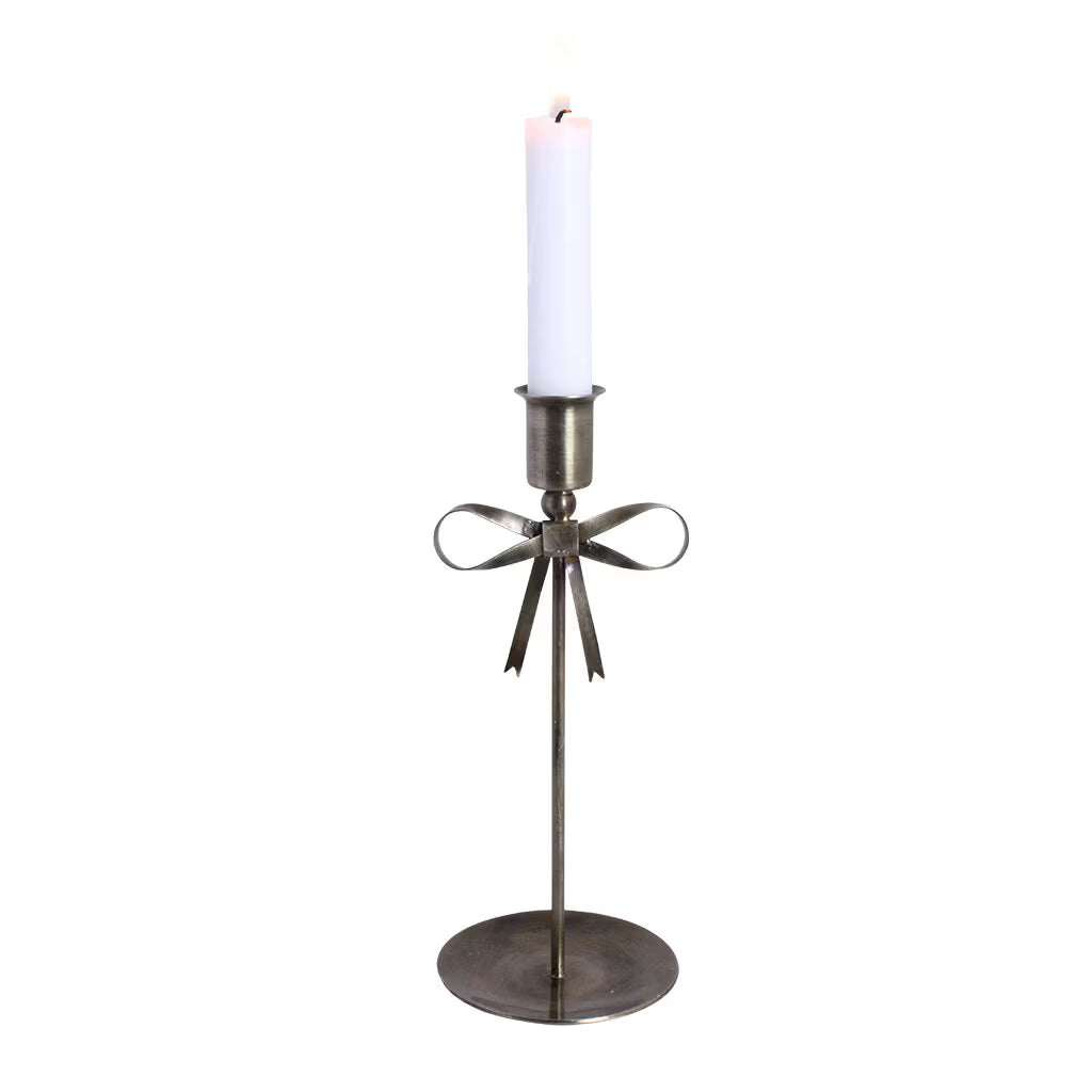 Candle Holder Josefine Bow Antique Brass
