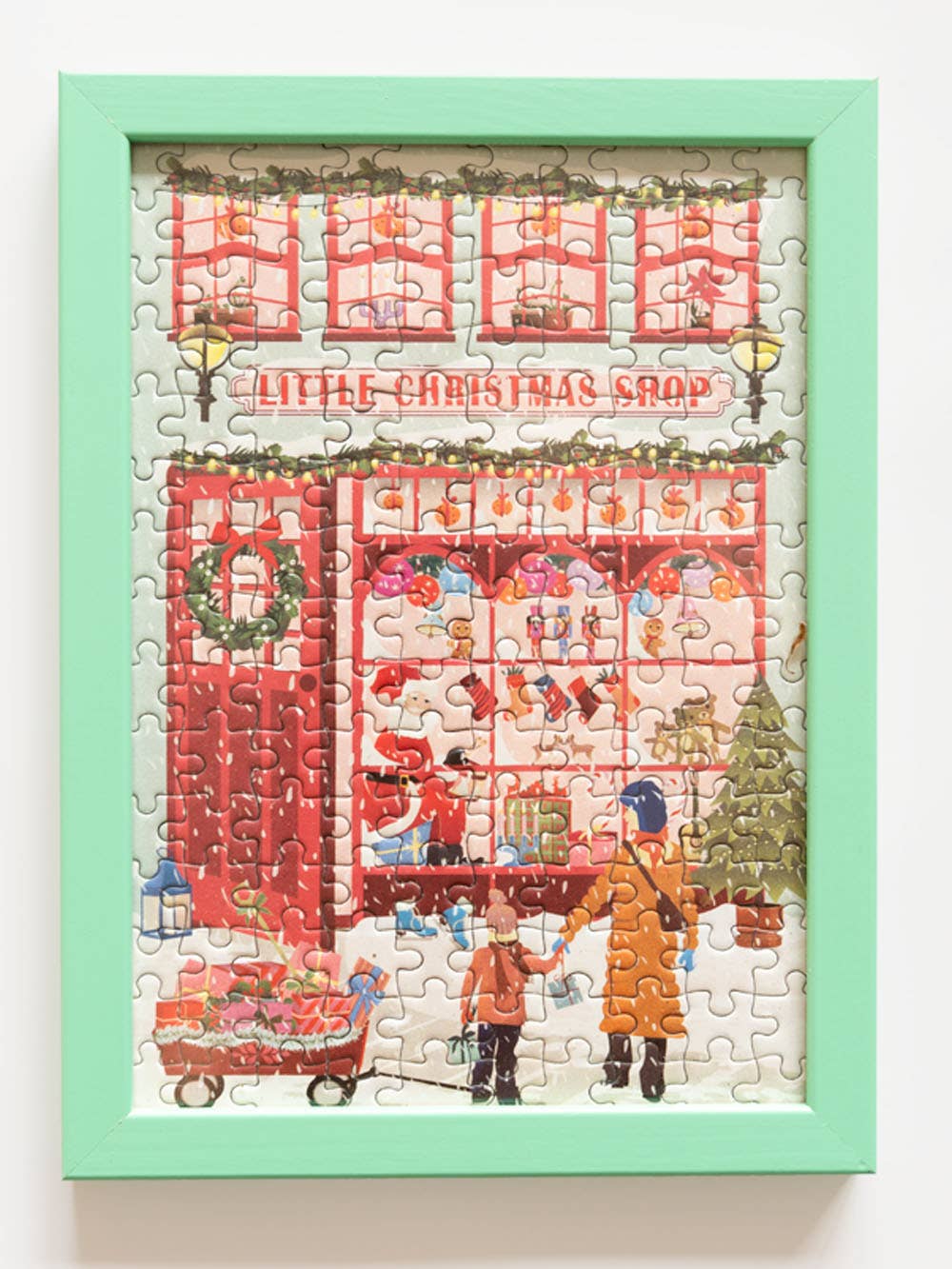 LITTLE CHRISTMAS SHOP - JIGSAW PUZZLE - with 150 pieces