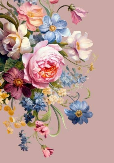 Sustainable postcard Blooming