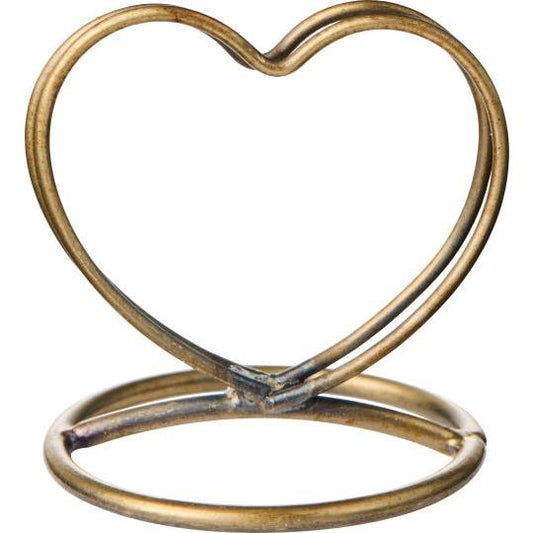 Kaarthouder tafelzetting / Cardholder heart-shaped