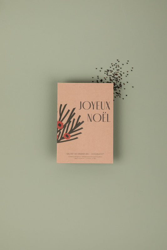 Merry Christmas - Poppy Seed Packet