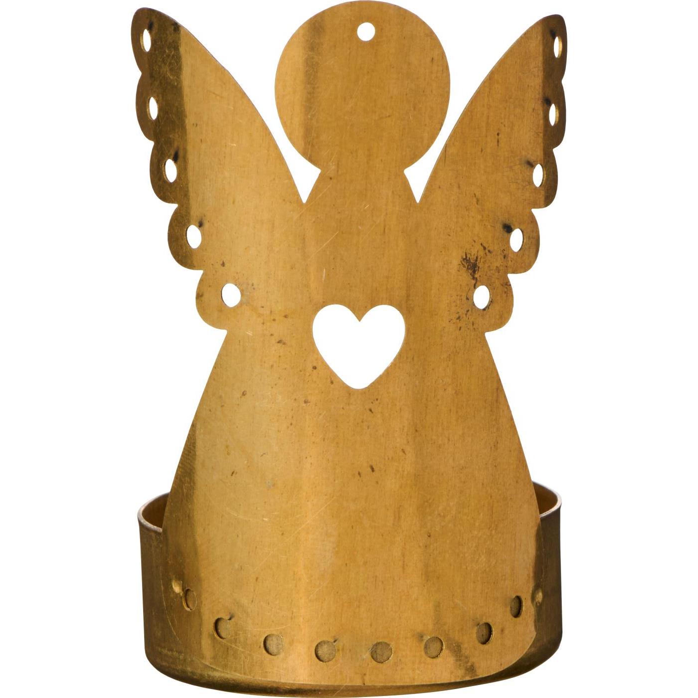 Candle holder f/tealight angel Gloria