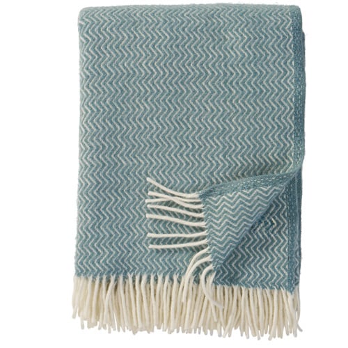 Deken, Klippan, Sorbet Silky Blue