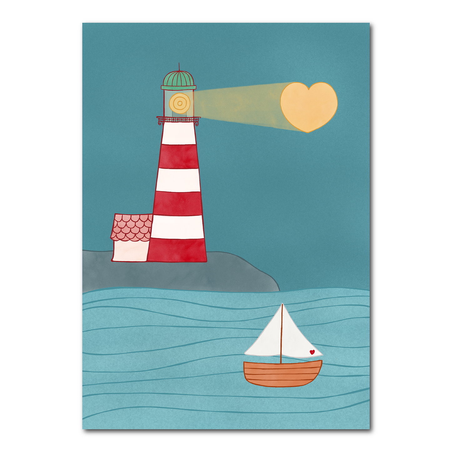 Lighthouse with a heart | Map