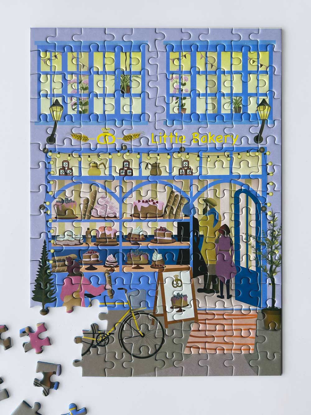 LITTLE BAKERY - JIGSAW PUZZLE - with 150 pieces
