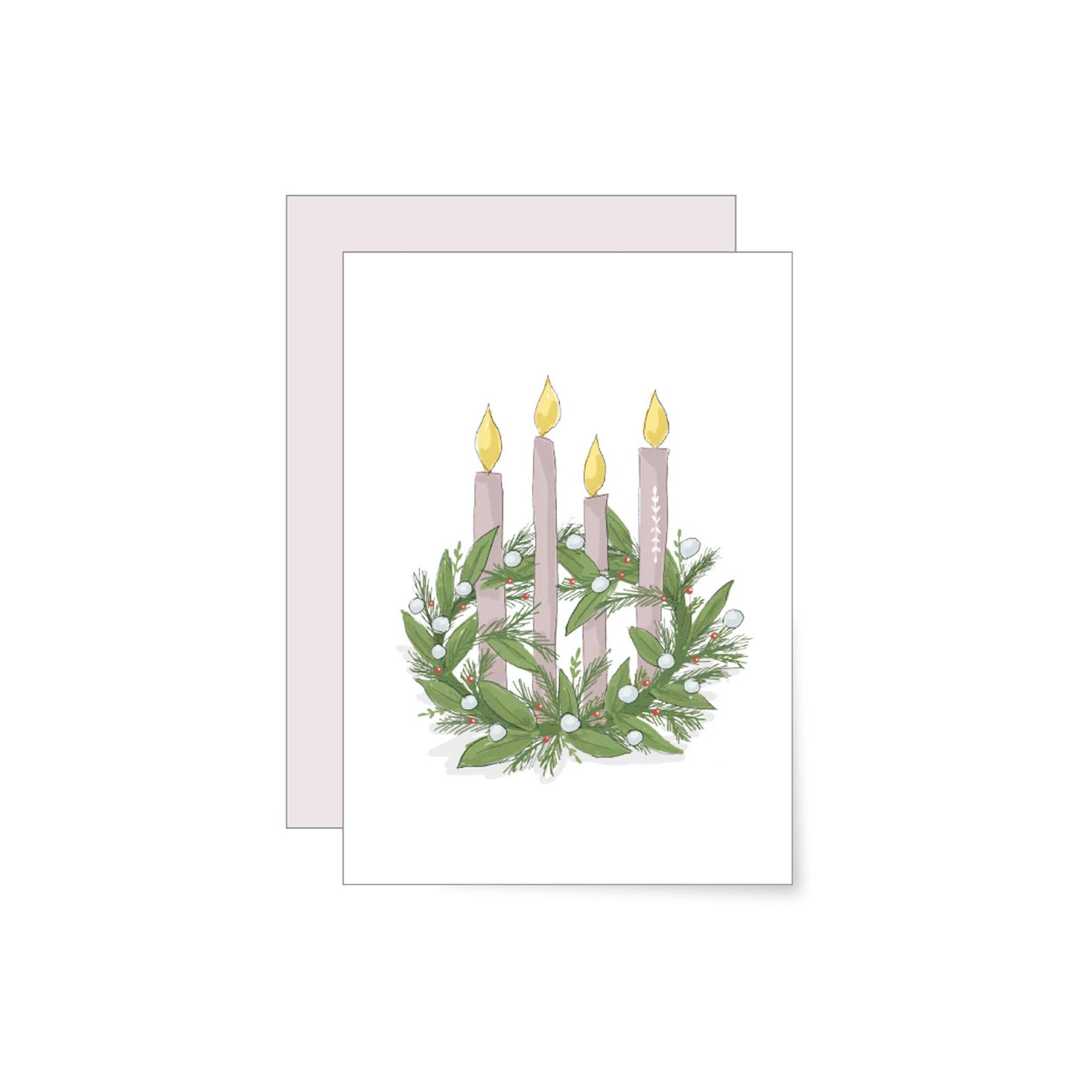 Advent wreath | folding card