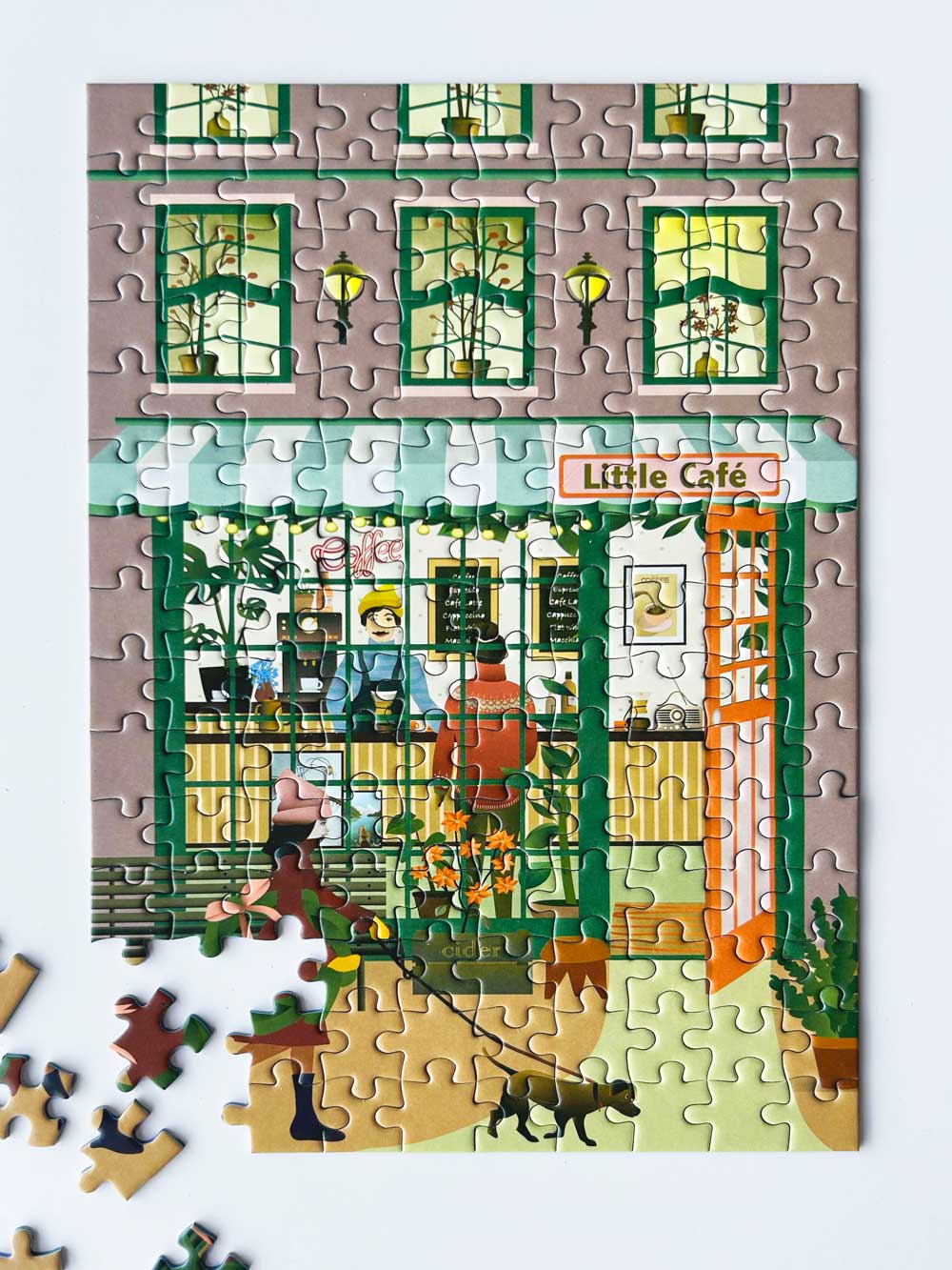 LITTLE CAFE - JIGSAW PUZZLE - with 150 pieces