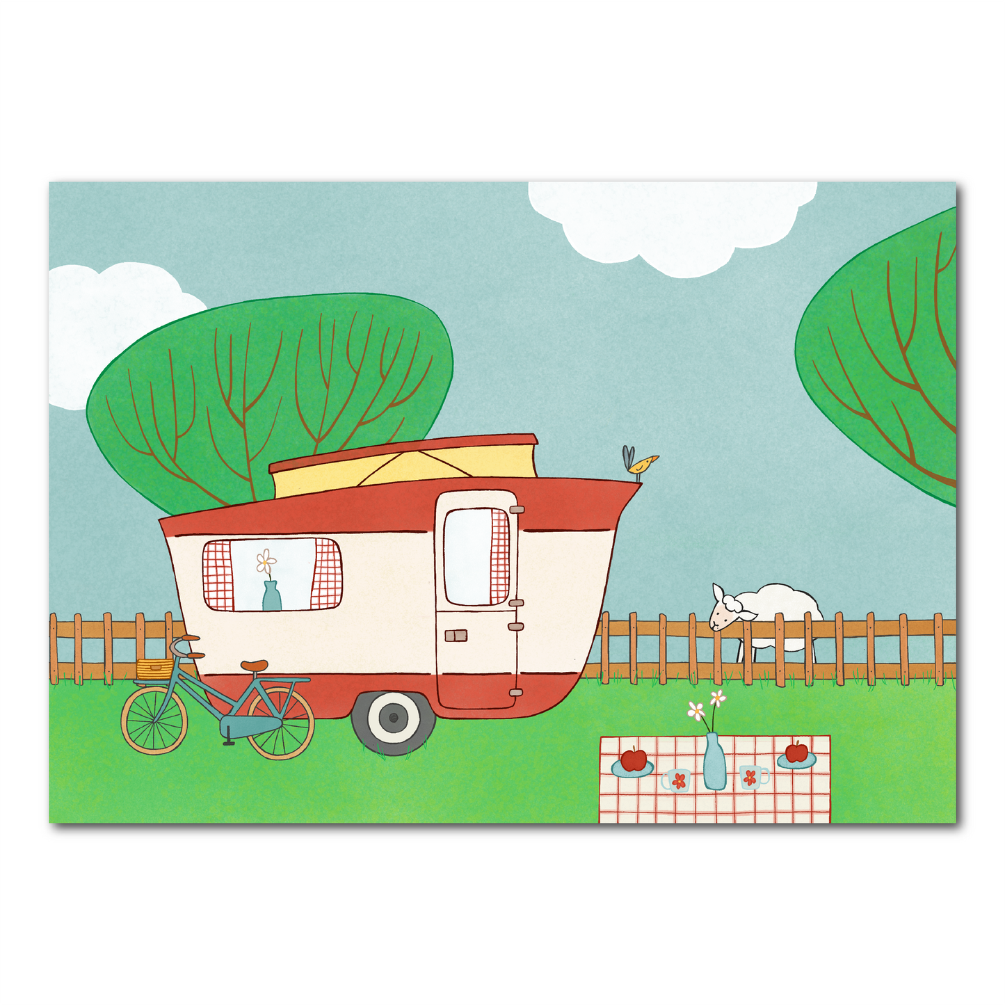 Camping at the farm | Map