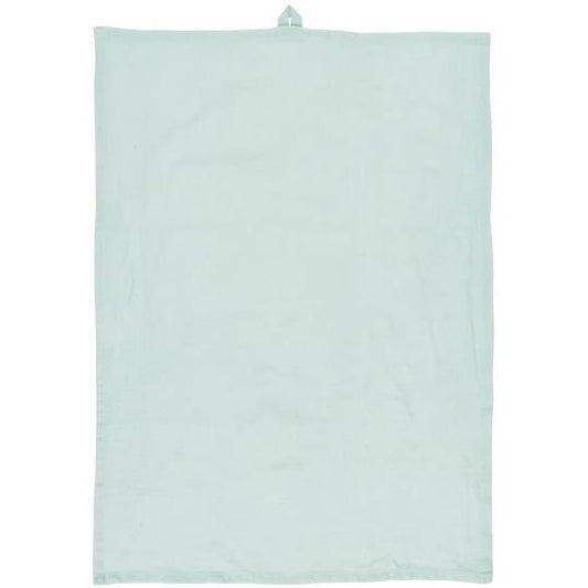 Tea towel Freja linen/cotton light blue