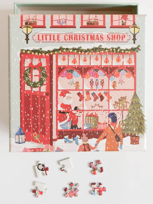 LITTLE CHRISTMAS SHOP - JIGSAW PUZZLE - with 150 pieces