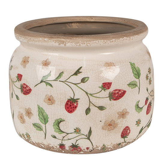 Decoratie bloempot Ø 20x15 cm