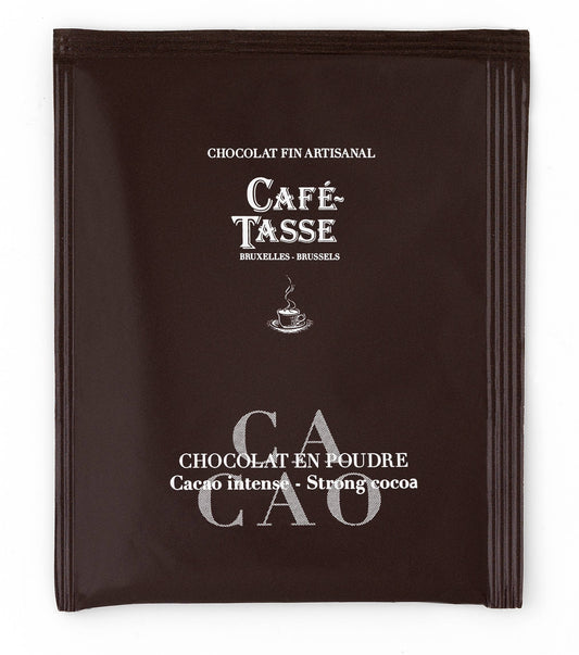Intense flavor powdered chocolate