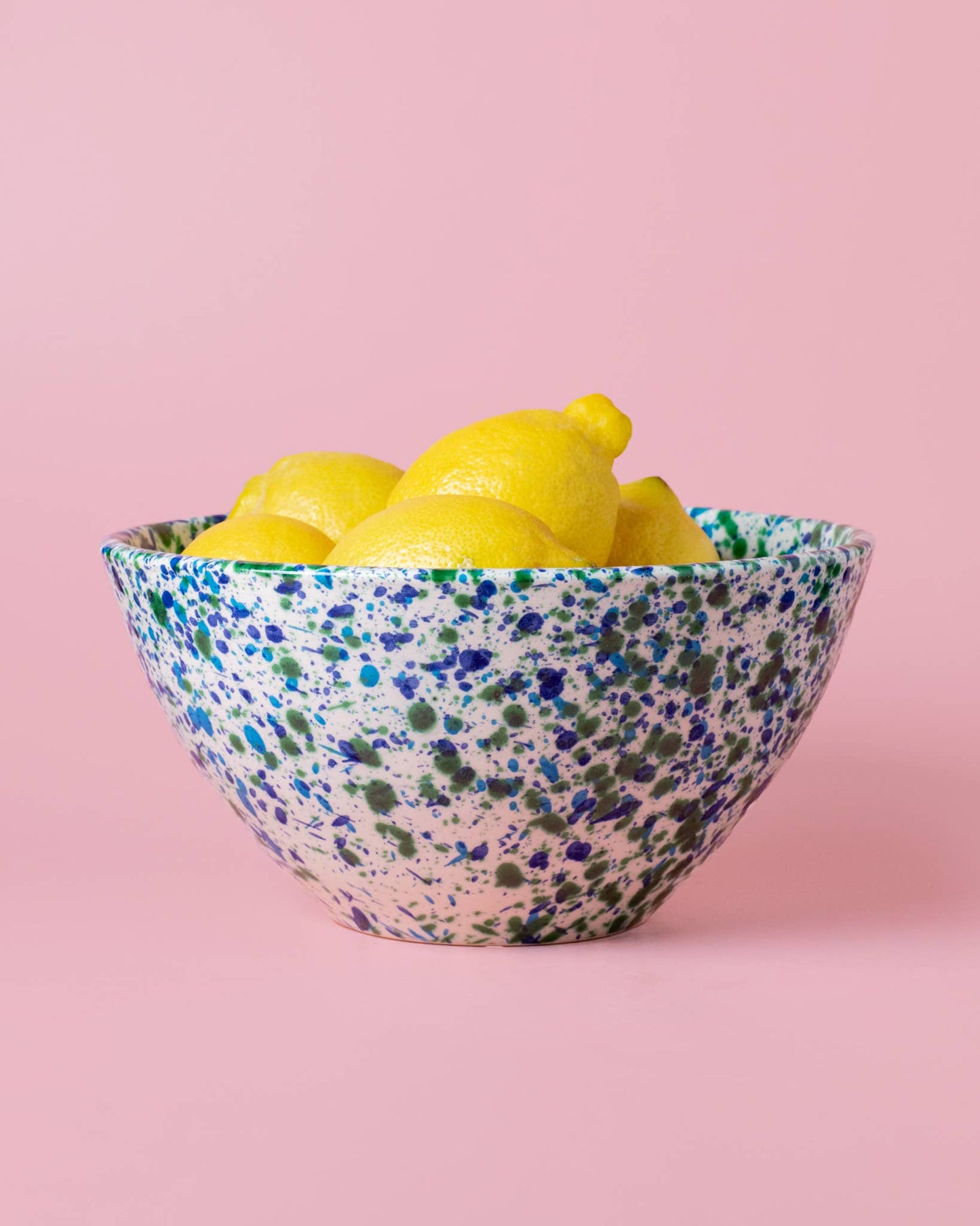 Large Modern Ceramic Salad Bowl / CORAL Blue