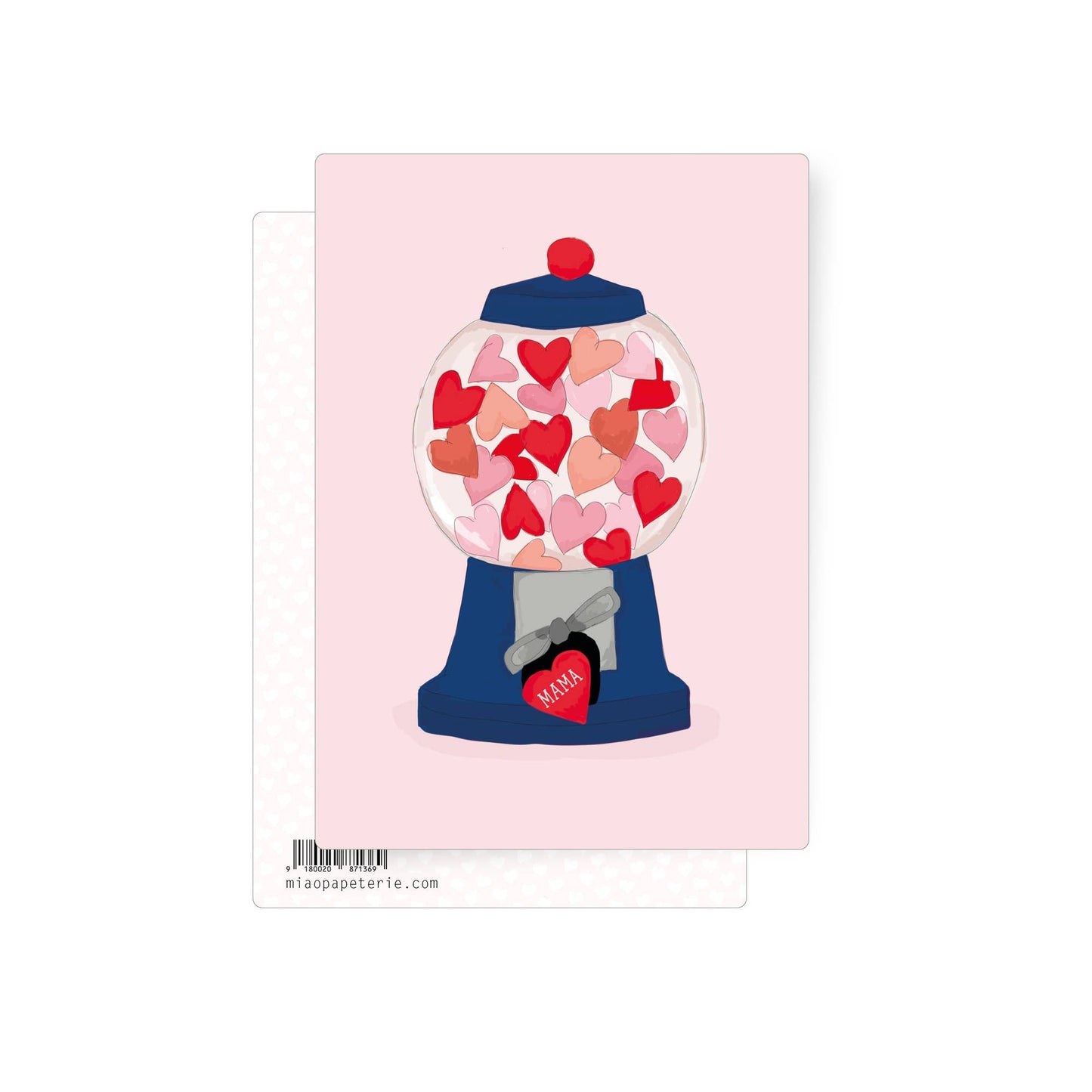Mama Heart | Postcard: With envelope and cellophane cover