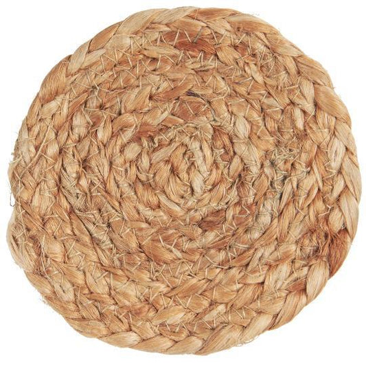 Coaster f/glasses, bottles etc. jute