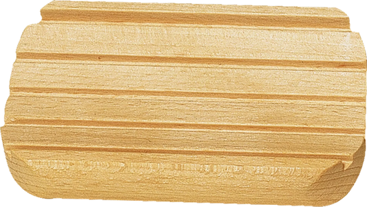 wooden soap dish, beech wood
