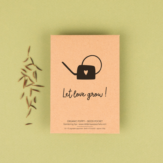 Let Love Grow - English Version - Seed Pouch