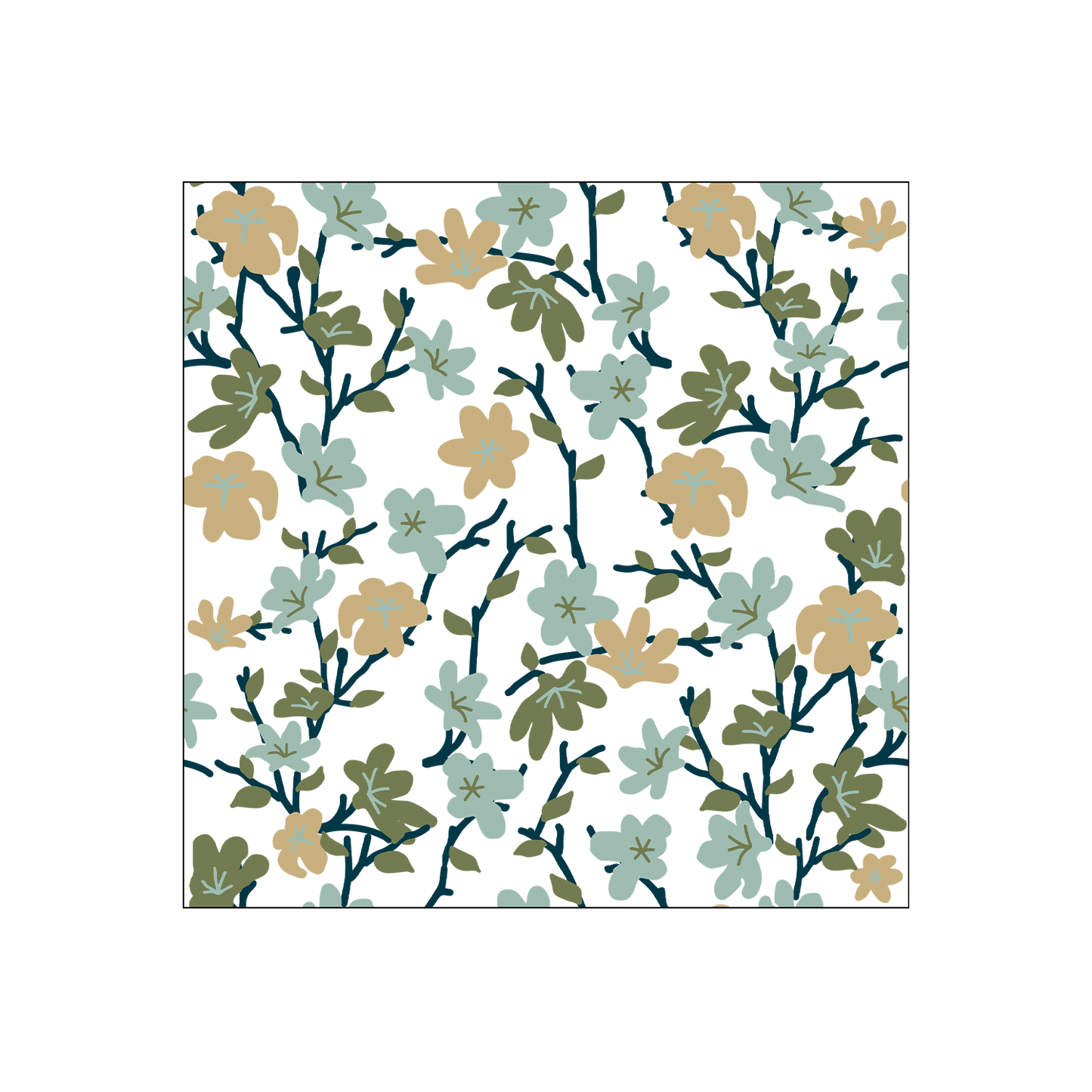 Yoshi blue paper napkin x20