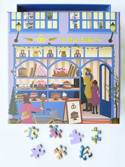LITTLE BAKERY - JIGSAW PUZZLE - with 150 pieces