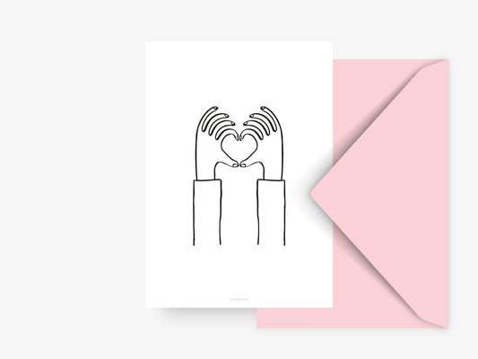 Postcard/Heart You