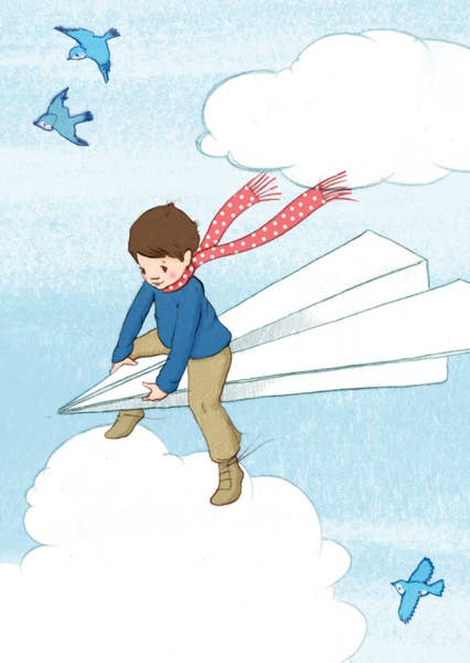 Postcard My Paper Plane