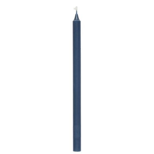 Taper candle cornflower