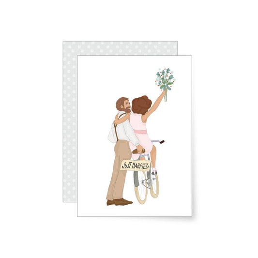 Just married | folding card