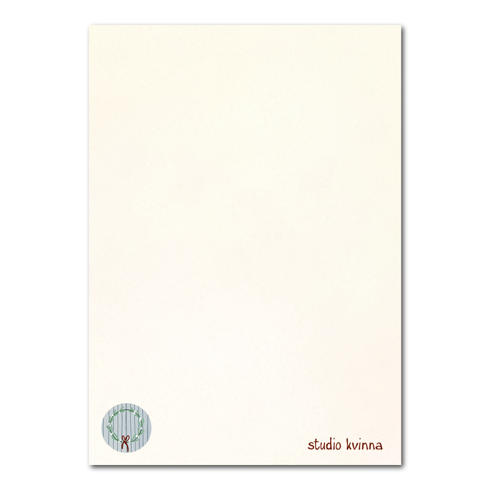 Swedish red house | Christmas card