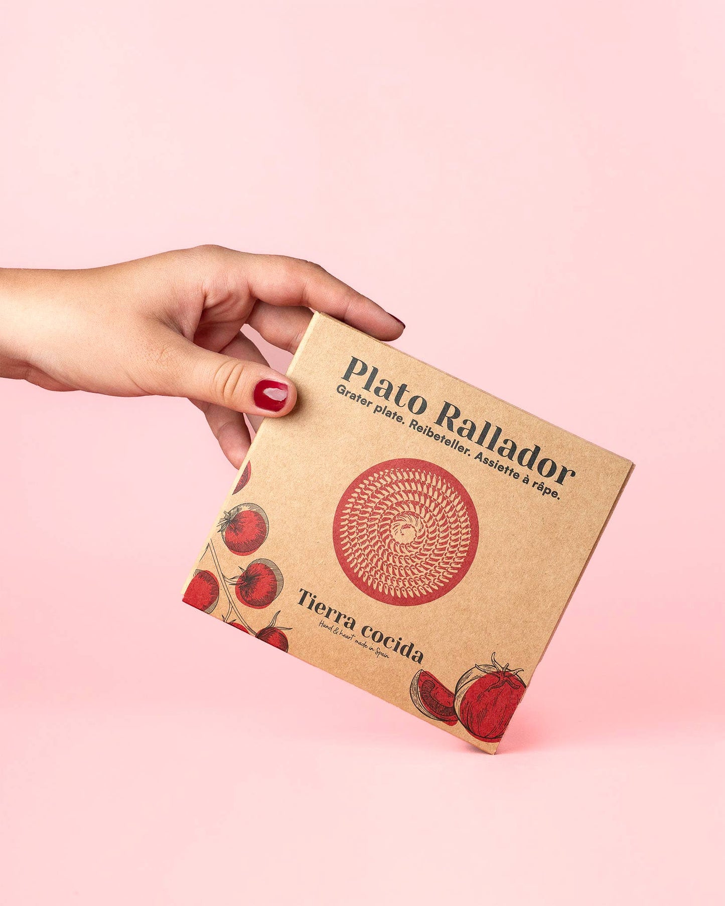 Small Garlic Grater Ceramic Dish/Persia: