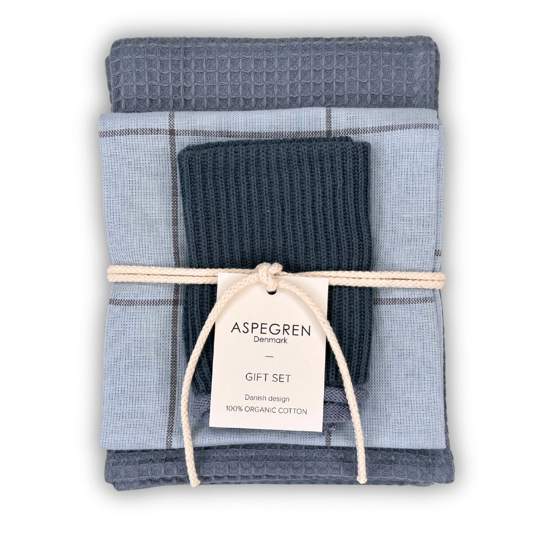Premium Kitchen Gift Set – Nordic Blue Elegance