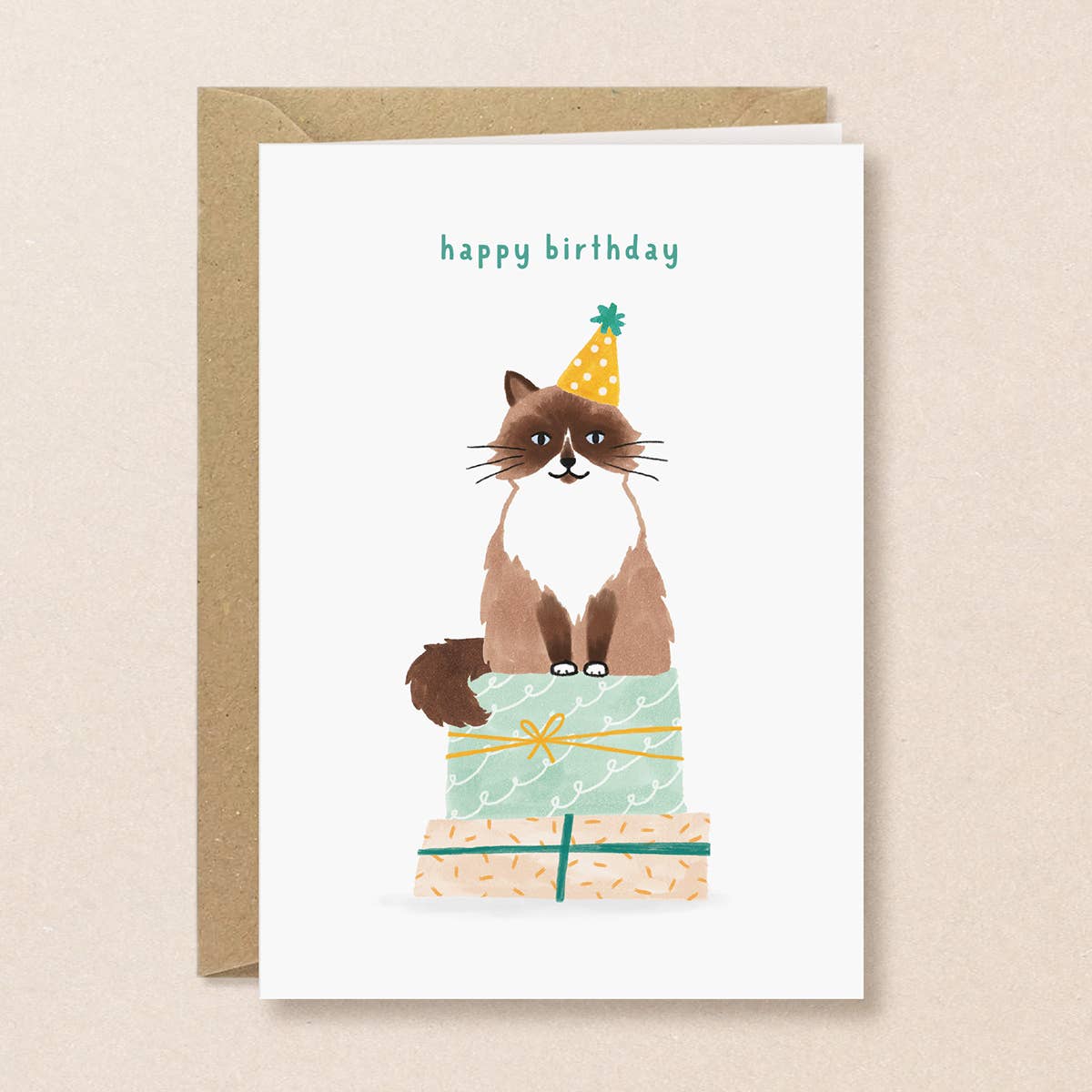 Cat Birthday Card