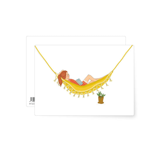 Hammock | postcard: With envelope and cellophane cover