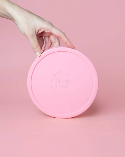 Reusable Silicone Food Covers – BPA-Free, 2 Sizes, 3 Colors: Rose / Medium