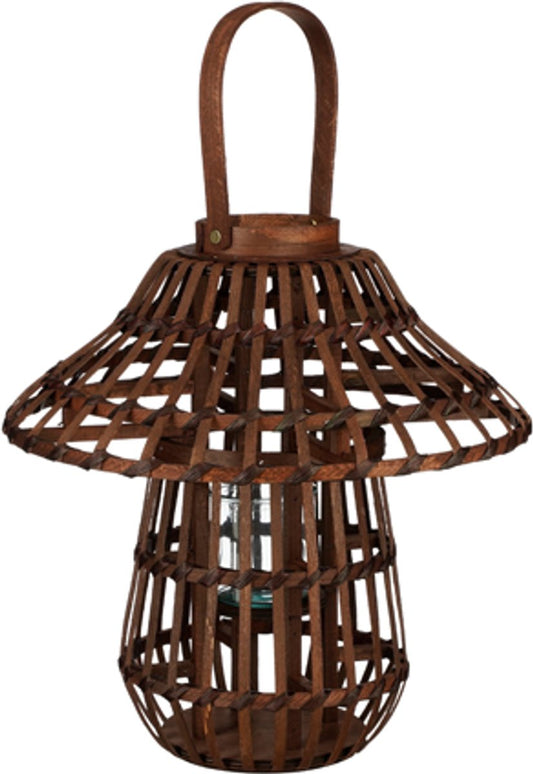 LANTAARN PADDENSTOEL BRUIN