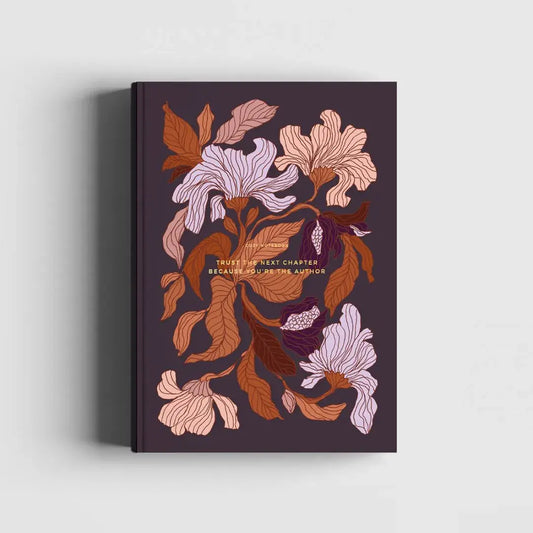 Notebook - Floral Peach Blossom