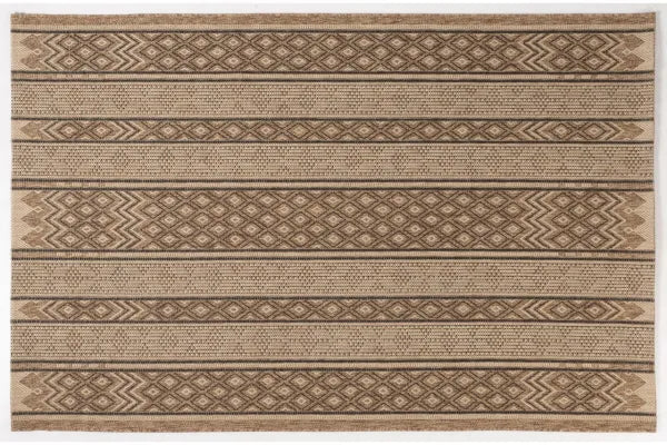 Jute look vloerkleed nr.8690, in diverse maten verkrijgbaar
