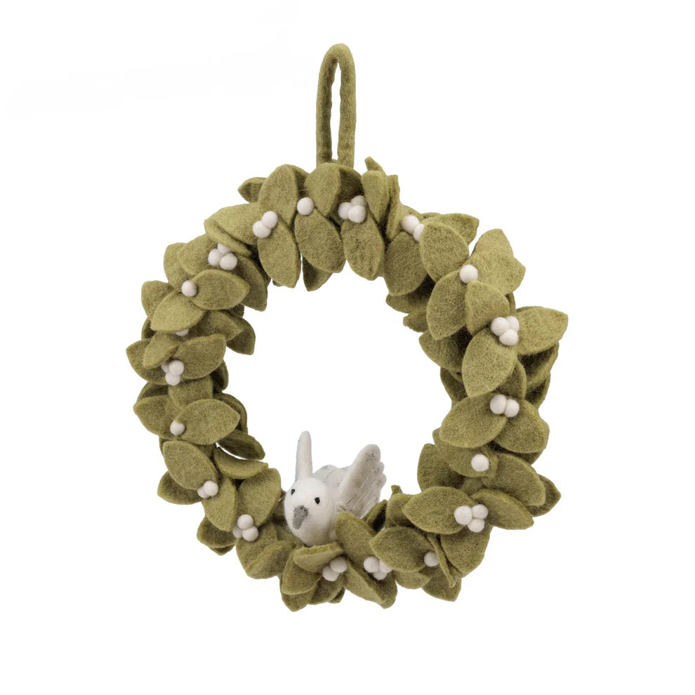 Krans Mistletoe XL Vredesduif